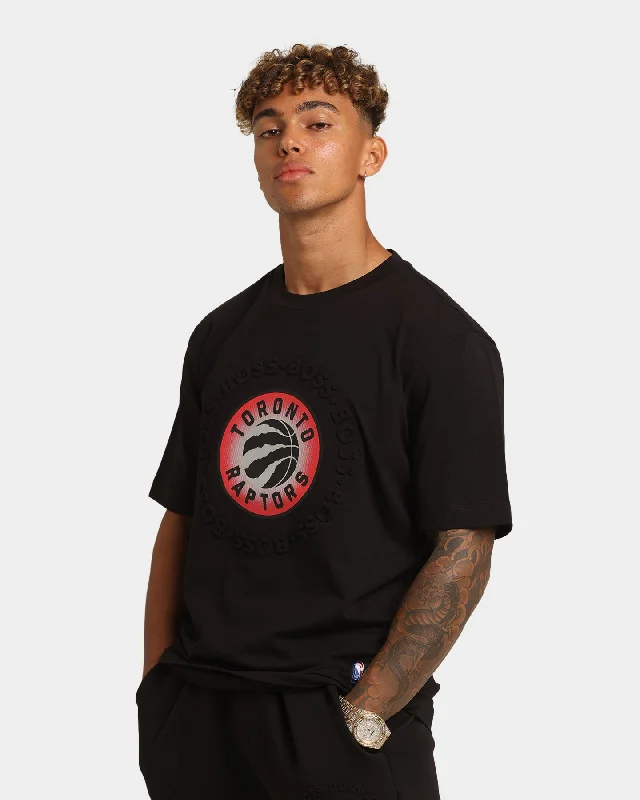Hugo Boss Hugo Boss X NBA Basic Toronto Raptors Short Sleeve T-Shirt Black-- Ribbed T-Shirt High Neck Heavyweight Hugo Boss Hugo Boss X NBA Basic Toronto Raptors Short Sleeve T-Shirt Black-- Ribbed T-Shirt High Neck Heavyweight
