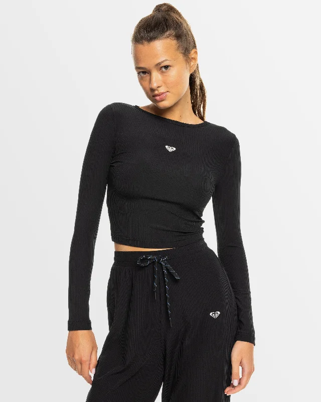 Womens Rise & Vibe Long Sleeve Sport T-Shirt-- Mesh Fabric Canvas Fabric Denim Fabric Womens Rise & Vibe Long Sleeve Sport T-Shirt-- Mesh Fabric Canvas Fabric Denim Fabric