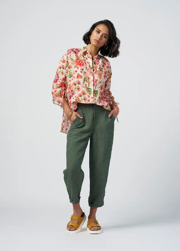 Polly Wants Shirt-- Real Fur Shearling Chenille