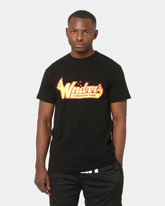 WNDRR Reece Custom Fit T-Shirt Black-- Jersey Fabric Tulle Fabric Batik Fabric