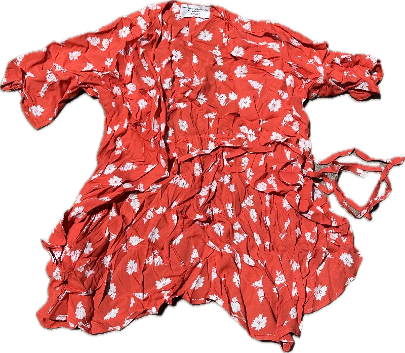 CRAZY EX GIRLFRIEND: Rachel Bloom’s Custom Made Beach Wrap Shirt-- Graphic Embroidered Appliqued