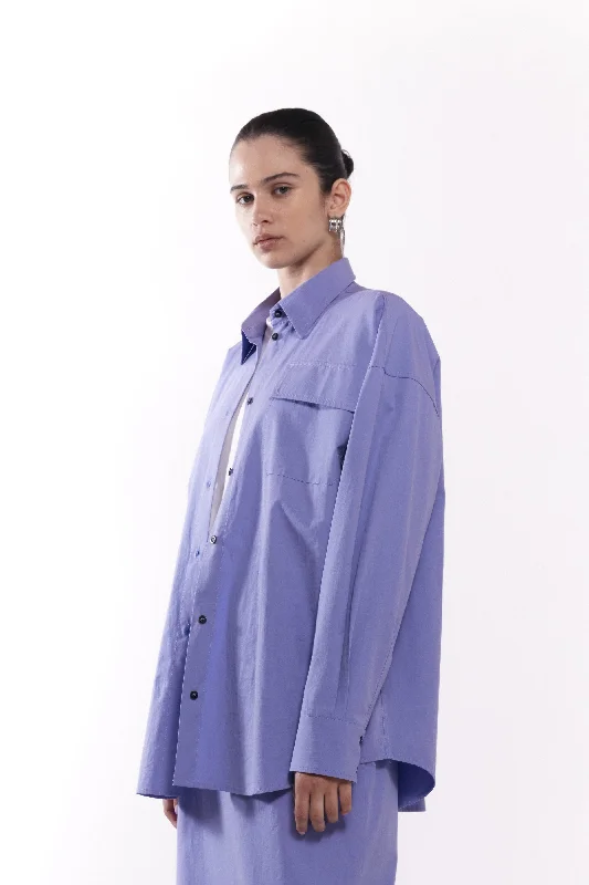 Meuron Shirt-- Welt Pockets Slit Pockets