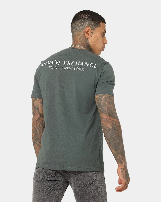 Armani Exchange P28 T-Shirt Urban Chic-- Solid Print Embellished