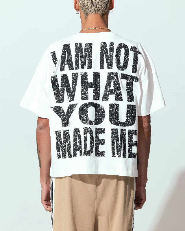 Loiter Repressed Box T-Shirt Off White-- Terry Blend Velvet Blend Canvas Blend