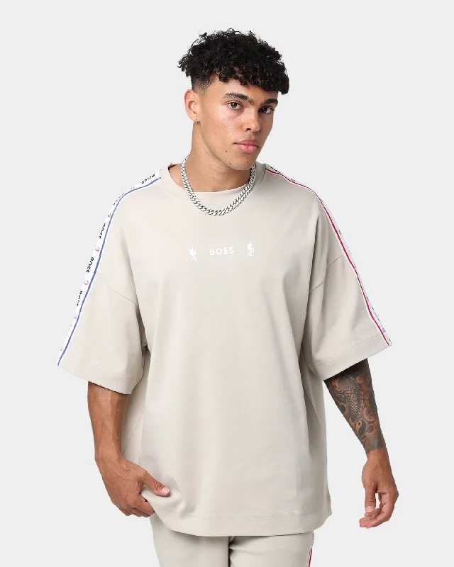 Hugo Boss Hugo Boss X NBA Modern T-Shirt Light Beige-- Front Pockets Side Pockets Patch Pockets Hugo Boss Hugo Boss X NBA Modern T-Shirt Light Beige-- Front Pockets Side Pockets Patch Pockets
