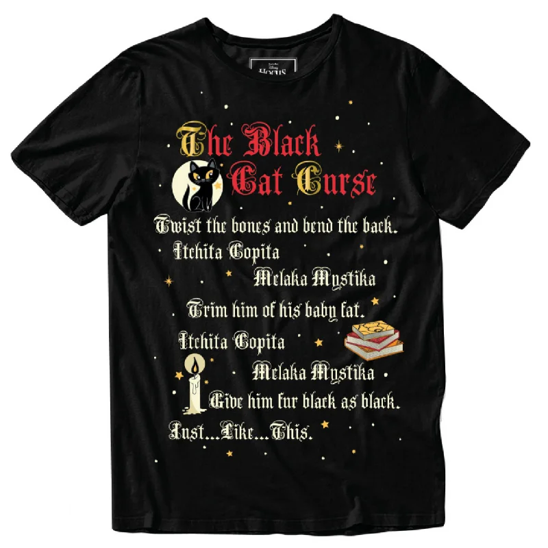 Disney Loungefly Halloween Hocus Pocus Thackery Binx Black Cat Unisex Tee T-Shirt-- Plaid T-Shirt Polka Dot Checkered Disney Loungefly Halloween Hocus Pocus Thackery Binx Black Cat Unisex Tee T-Shirt-- Plaid T-Shirt Polka Dot Checkered