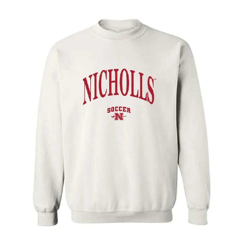 Nicholls State - NCAA Women's Soccer : Alena Lopez - Classic Fashion Shersey Crewneck Sweatshirt Hoodie with Cuffed Sleeves Snug Secure Nicholls State - NCAA Women's Soccer : Alena Lopez - Classic Fashion Shersey Crewneck Sweatshirt Hoodie with Cuffed Sleeves Snug Secure