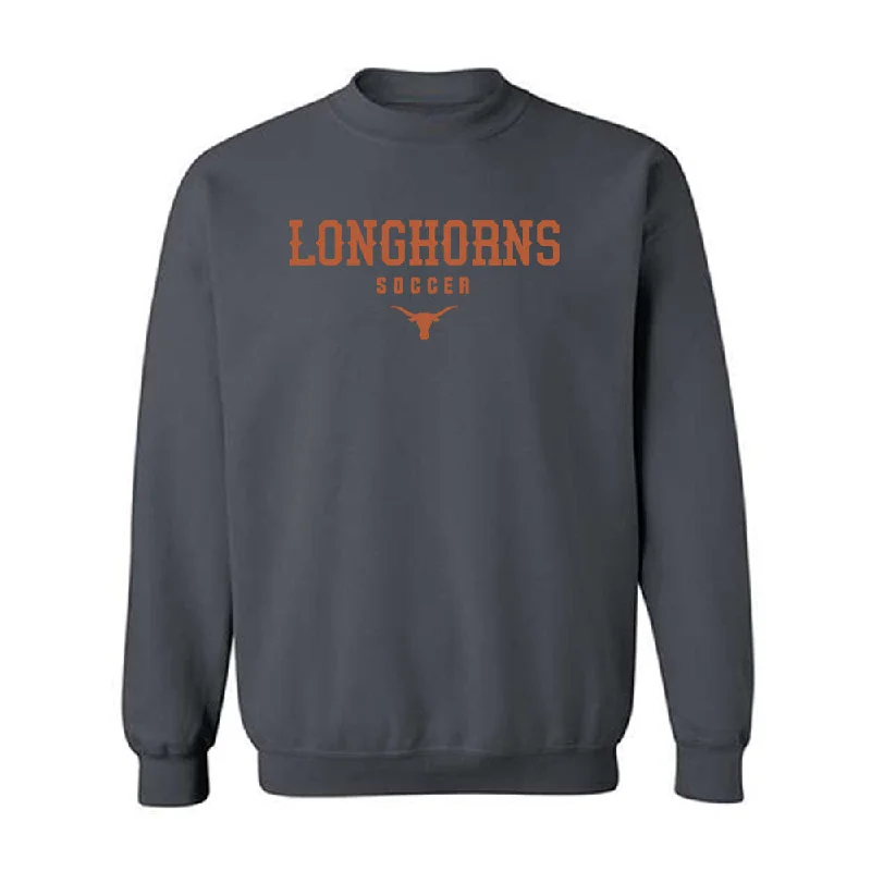 Texas - NCAA Women's Soccer : Carly Montgomery - Classic Shersey Crewneck Sweatshirt Hoodie with Gradient Ombre Colorful Texas - NCAA Women's Soccer : Carly Montgomery - Classic Shersey Crewneck Sweatshirt Hoodie with Gradient Ombre Colorful
