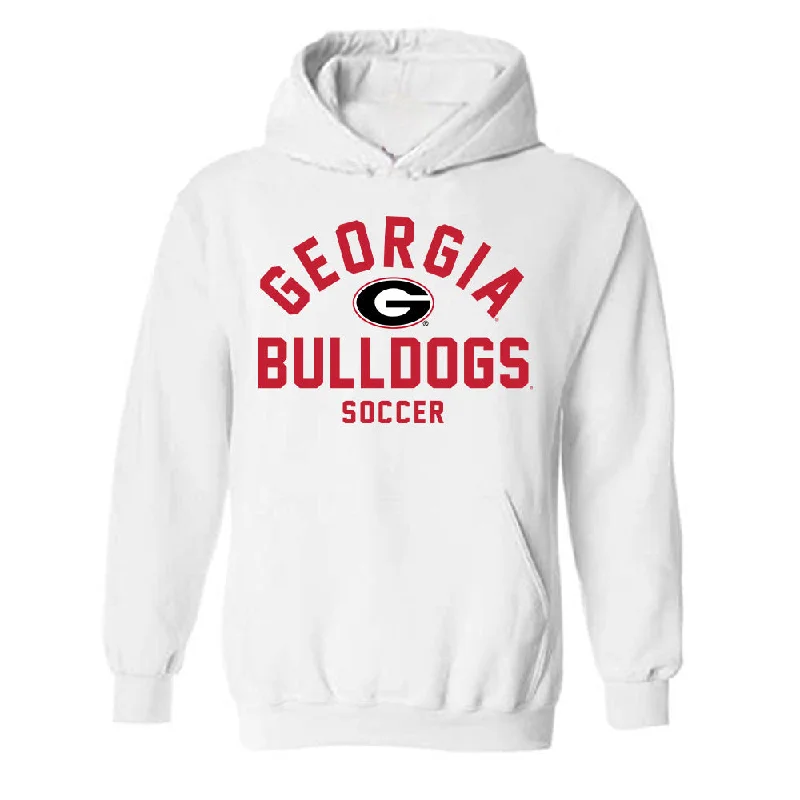 Georgia - NCAA Women's Soccer : Cayla Jackson - Classic Shersey Hooded Sweatshirt Hoodie with Set-In Sleeves Structured Classic