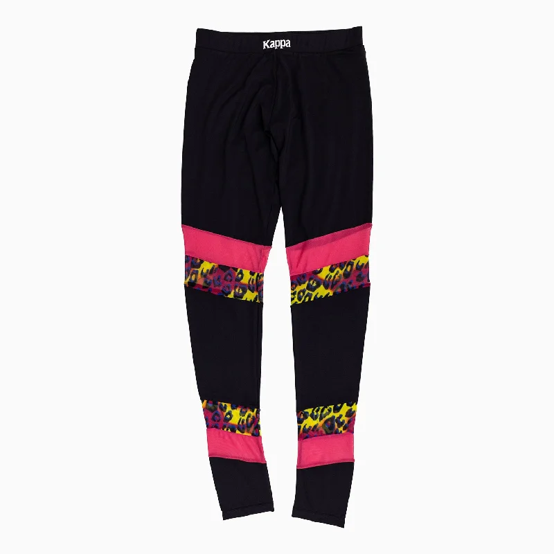 Women's Authentic Delani Graphic Leggings Fashionable Lacy Detail Leggings