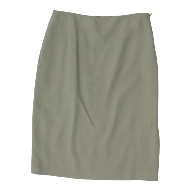 Valentino Miss V Womens Grey Skirt | Vintage High End Luxury Designer VTG silk skirt lustrous Valentino Miss V Womens Grey Skirt | Vintage High End Luxury Designer VTG silk skirt lustrous