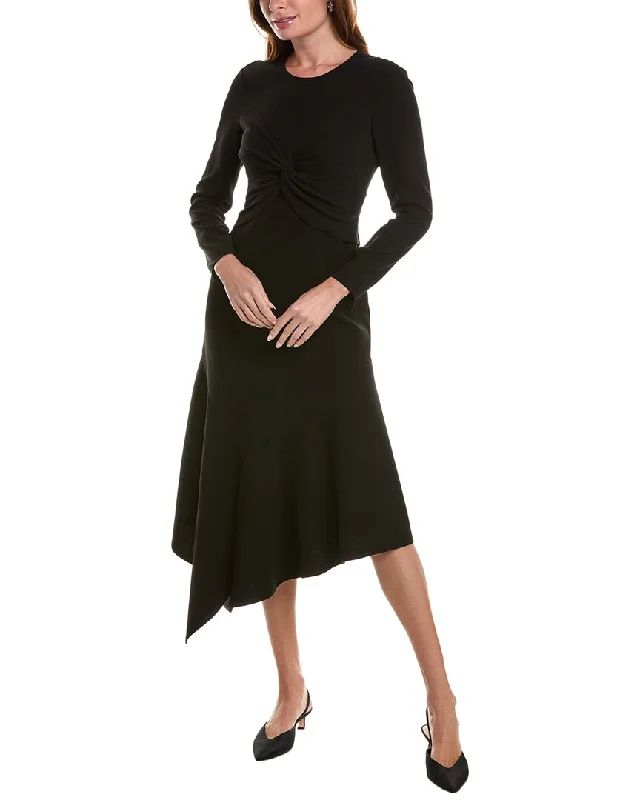 Lafayette 148 New York Sleeved Leather Dress Tunics Recommended stylist