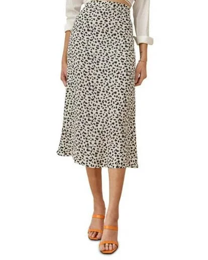 "Bea" Skirt in Ocelot Print athletic skirt fit