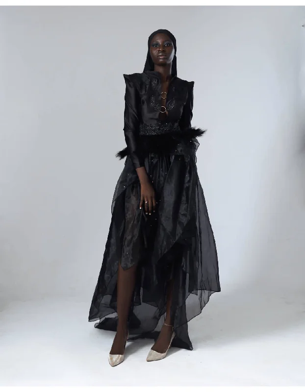 The Imabo Tutu Dress - Black Tunics Stylish modern