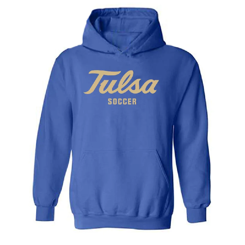 Tulsa - NCAA Women's Soccer : Tatum Sanders - Classic Shersey Hooded Sweatshirt Hoodie with Fur Luxurious Winter Tulsa - NCAA Women's Soccer : Tatum Sanders - Classic Shersey Hooded Sweatshirt Hoodie with Fur Luxurious Winter