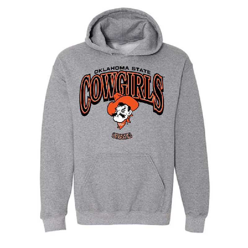 Oklahoma State - NCAA Women's Soccer : Caroline Dill - Classic Shersey Hooded Sweatshirt Hoodie with Hem Ribbing Snug Secure Oklahoma State - NCAA Women's Soccer : Caroline Dill - Classic Shersey Hooded Sweatshirt Hoodie with Hem Ribbing Snug Secure