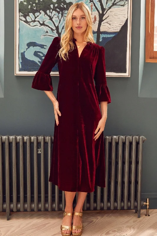 Astrid Velvet Dress | Ruby Shift Classic Vintage