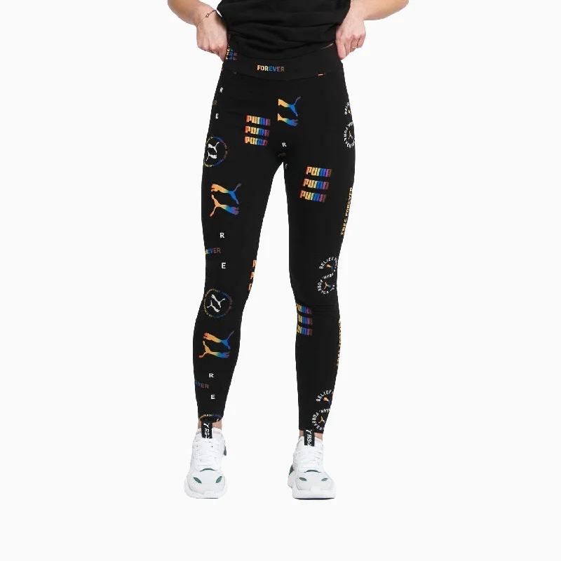 Women's Pride Legging Stylish Faux Leather Leggings