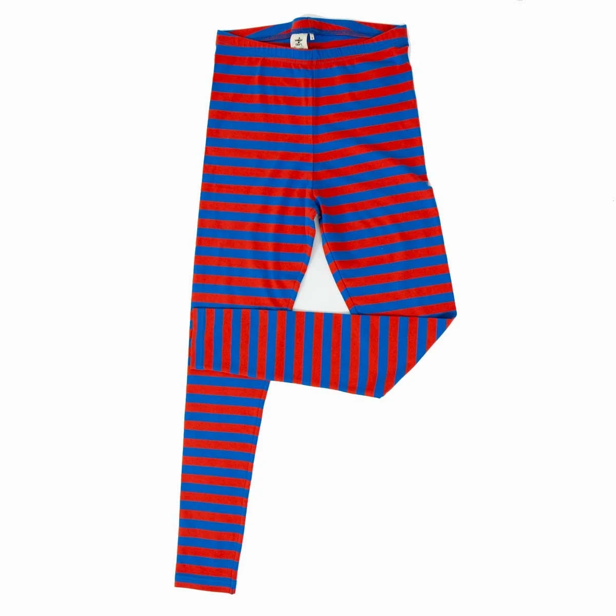 AWOC Leggings - Red & Blue Cozy Fashion Leggings