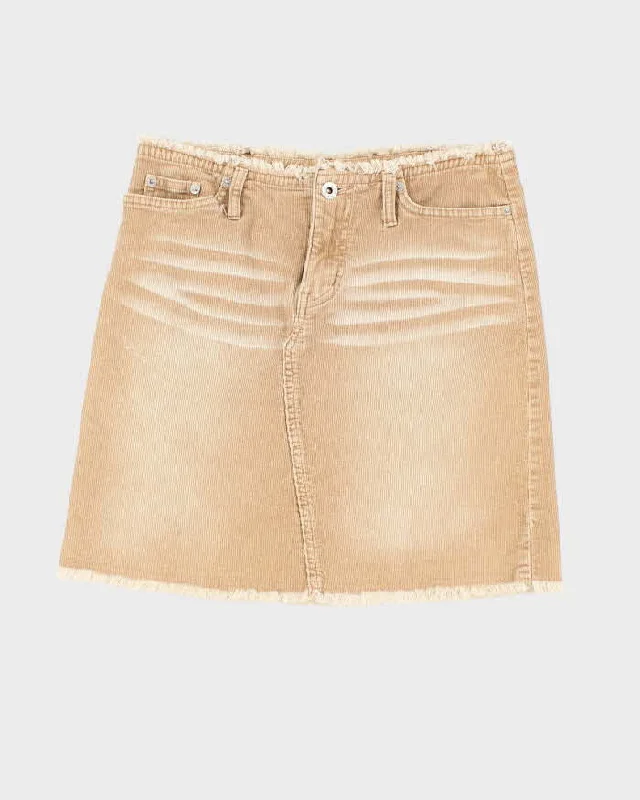 Vintage 90s Urban Life Corduroy Mini Skirt - S corduroy skirt cozy