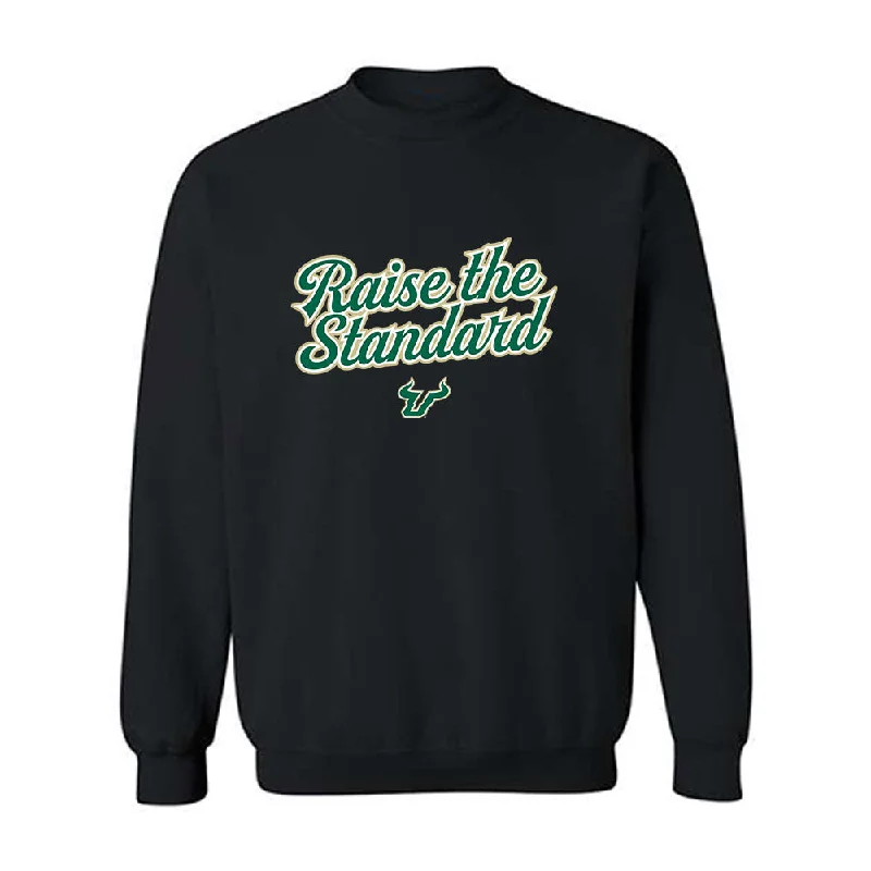 USF - NCAA Women's Soccer : Sydney Schwarz - Crewneck Sweatshirt Hoodie with Raw Hem Edgy Unfinished USF - NCAA Women's Soccer : Sydney Schwarz - Crewneck Sweatshirt Hoodie with Raw Hem Edgy Unfinished
