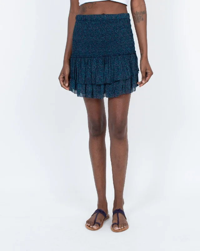 "Naomi" Smocked Skirt lace skirt intricate