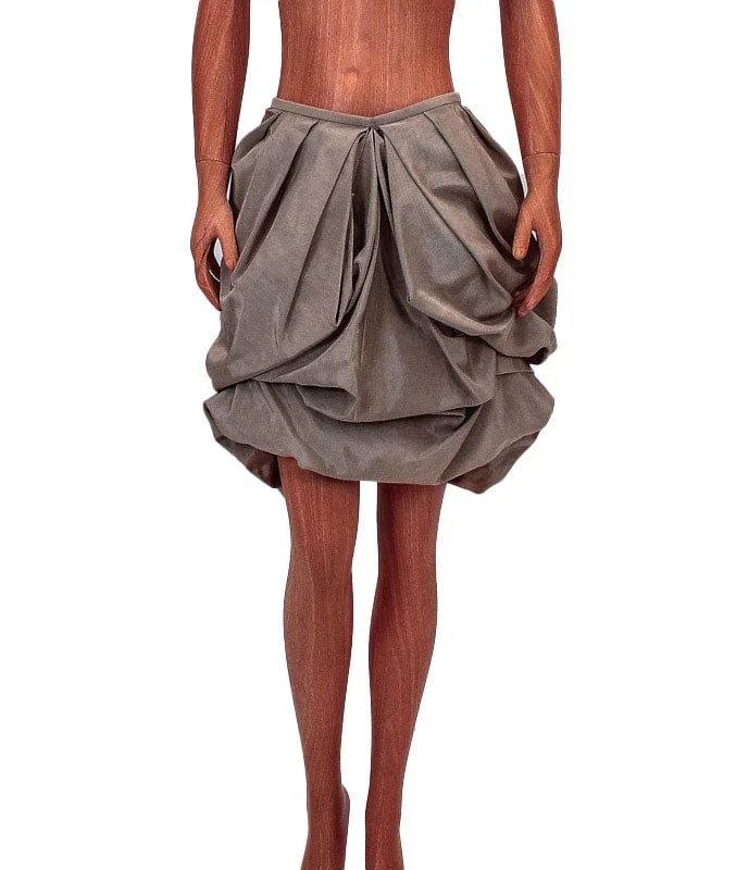 Mini Bubble Tulip Skirt high waist skirt