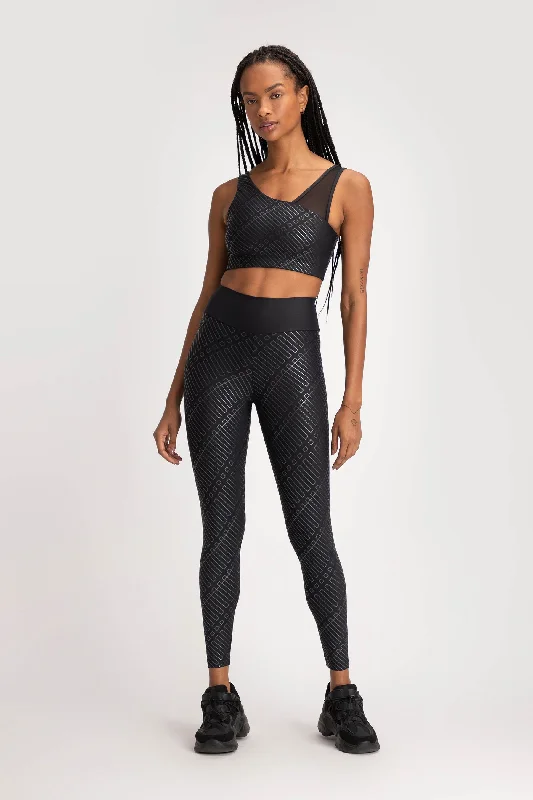 Graphic ID Leggings Stylish Sweat-Proof Leggings