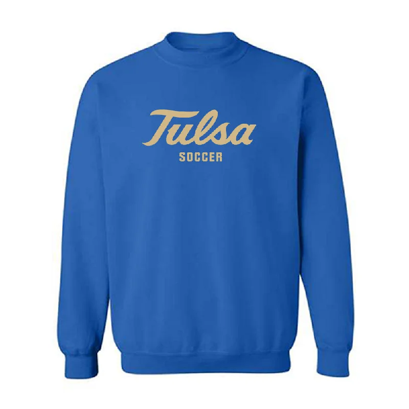 Tulsa - NCAA Women's Soccer : Tatum Sanders - Classic Shersey Crewneck Sweatshirt Hoodie with Hem Drawcord Adjustable Customizable Tulsa - NCAA Women's Soccer : Tatum Sanders - Classic Shersey Crewneck Sweatshirt Hoodie with Hem Drawcord Adjustable Customizable