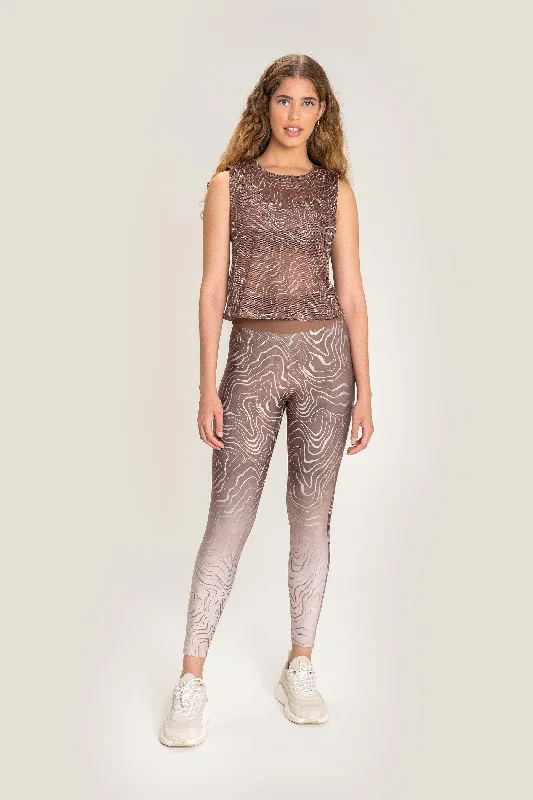 Woodland Leggings Stylish Athletic Wear Leggings