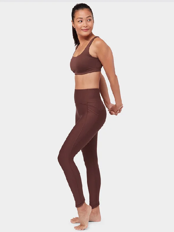 Manduka Presence Women's High Rise Leggings Fashionable Minimal Active Leggings