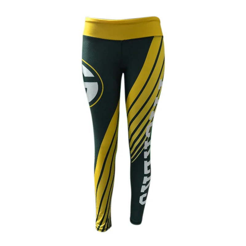 Green Bay Packers Dynamic AOP Women's Sublimation Leggings Fashionable Tummy Control Leggings Green Bay Packers Dynamic AOP Women's Sublimation Leggings Fashionable Tummy Control Leggings
