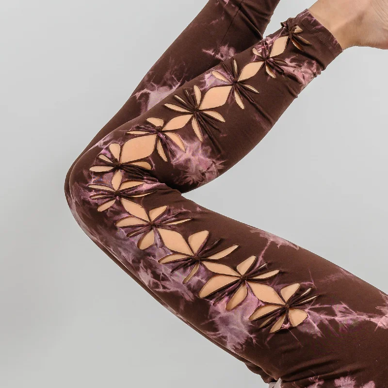 Agni Leggings - Woven Fashionable Sports Compression Leggings