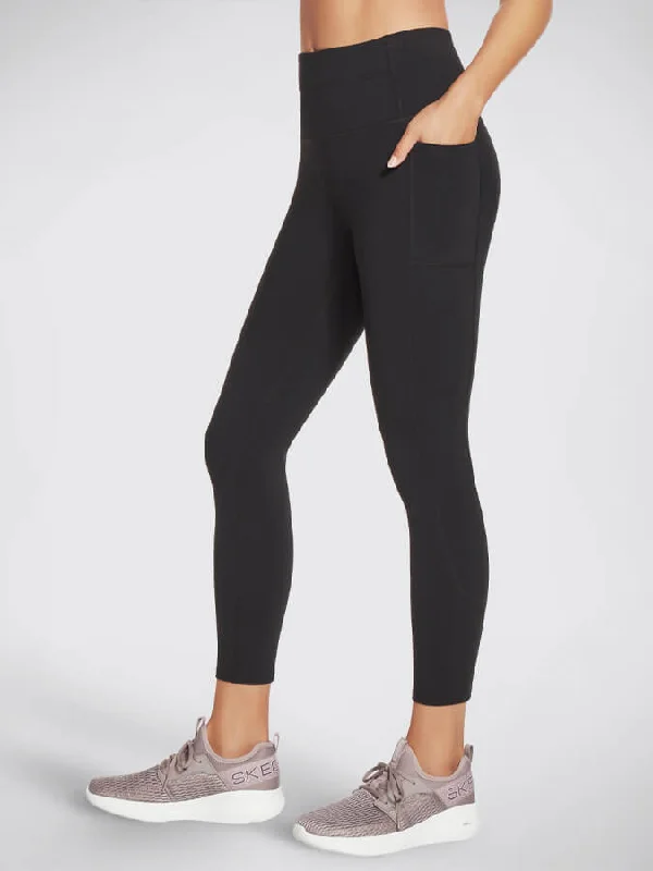 Skechers GOWALK High Waisted 7/8 Women's Leggings Cozy Textured Workout Leggings