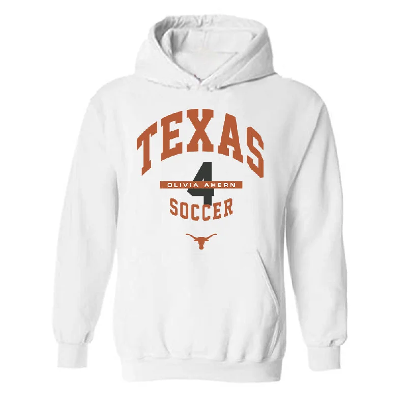 Texas - NCAA Women's Soccer : Olivia Ahern - Classic Fashion Shersey Hooded Sweatshirt Hoodie with Tie-Dye Psychedelic Retro Texas - NCAA Women's Soccer : Olivia Ahern - Classic Fashion Shersey Hooded Sweatshirt Hoodie with Tie-Dye Psychedelic Retro