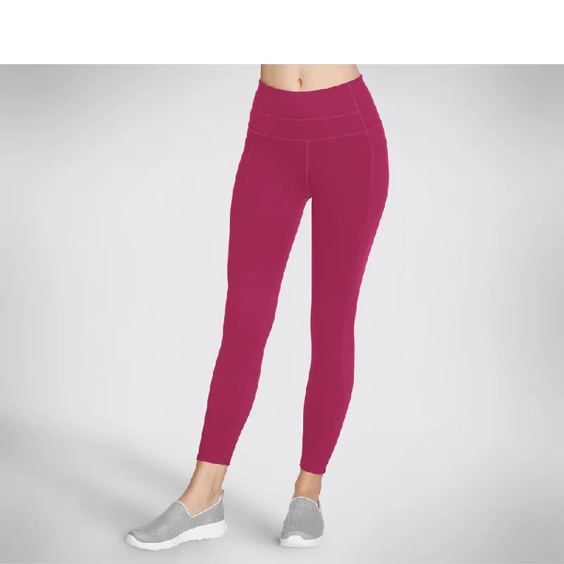 Skechers GOWALK Wear High-Waisted 7/8 Legging Comfortable Ribbed Waistband Leggings