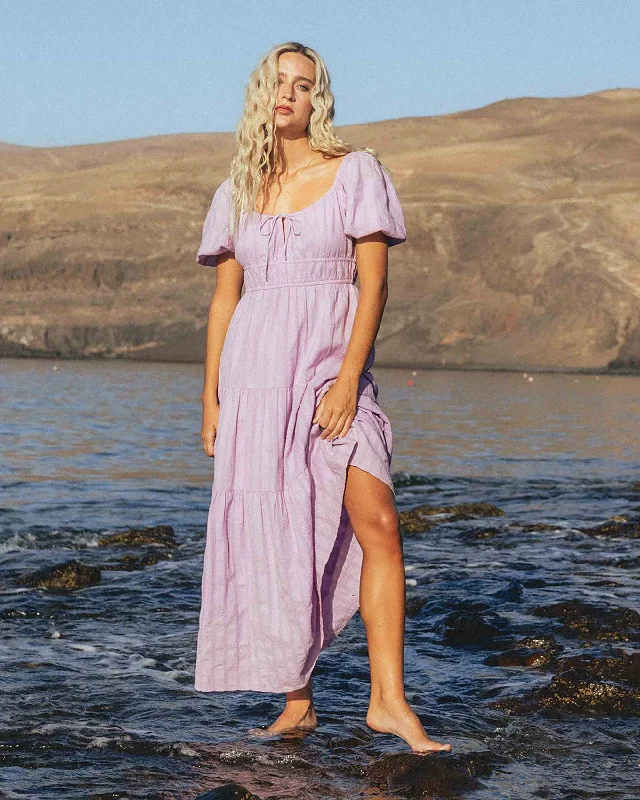 Lilac Lover Dress - Peaceful Lilac Tunics Lace romantic