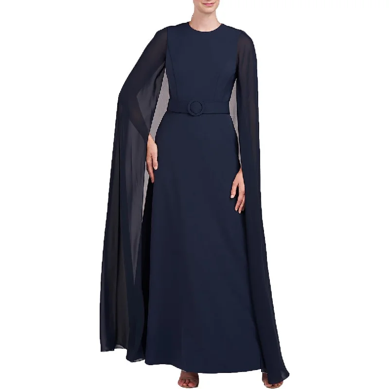 Freya Womens Cape Maxi Evening Dress Tunics Versatile stylish
