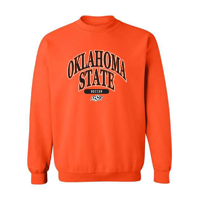 Oklahoma State - NCAA Women's Soccer : Caroline Dill - Classic Shersey Crewneck Sweatshirt Hoodie with Typography Text Message Oklahoma State - NCAA Women's Soccer : Caroline Dill - Classic Shersey Crewneck Sweatshirt Hoodie with Typography Text Message