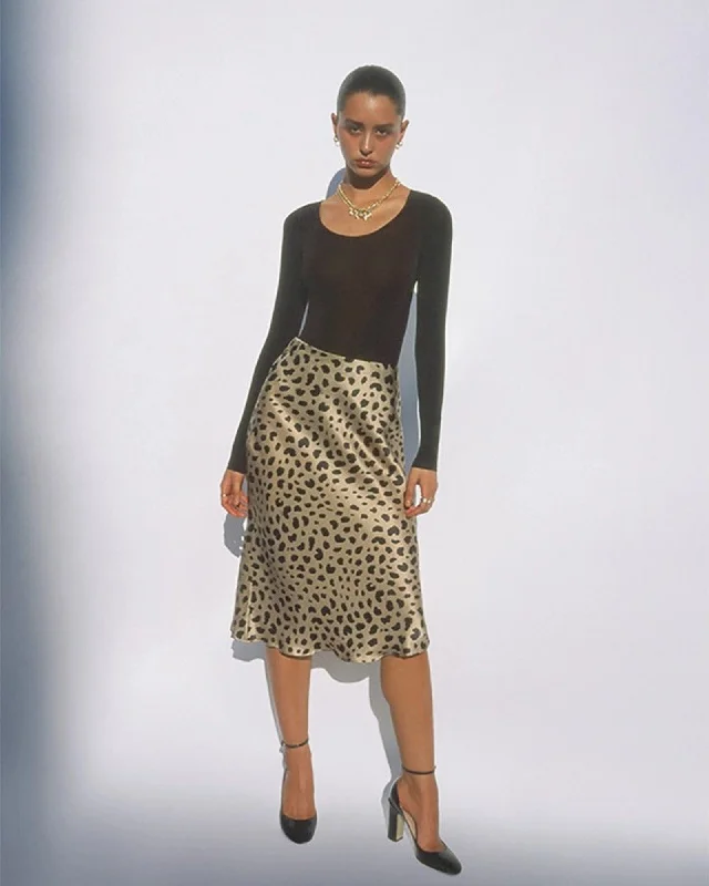 "The Naomi" Silk Skirt summer skirt style