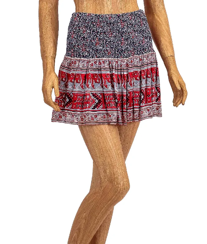 Colette Mini Skirt velvet skirt luxury