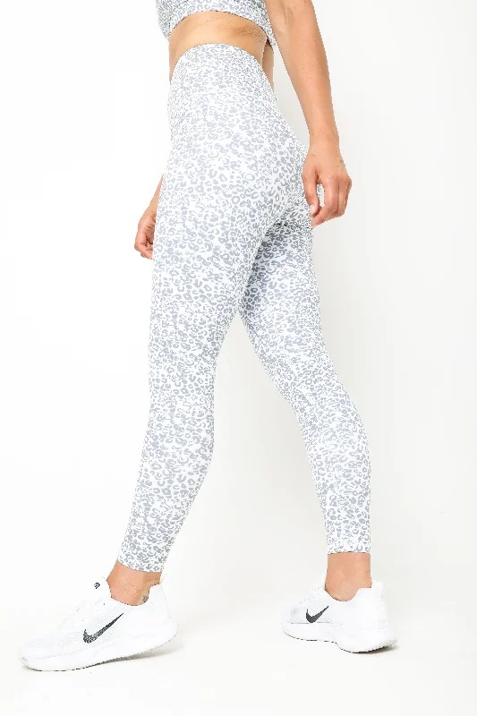Align Leopard Print Legging Trendy Color Block Leggings