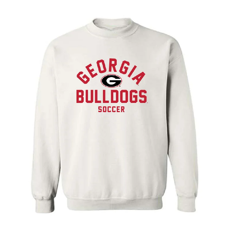 Georgia - NCAA Women's Soccer : Jessie Dunn - Classic Shersey Crewneck Sweatshirt Hoodie with Turtle Neck Cozy Winter Georgia - NCAA Women's Soccer : Jessie Dunn - Classic Shersey Crewneck Sweatshirt Hoodie with Turtle Neck Cozy Winter