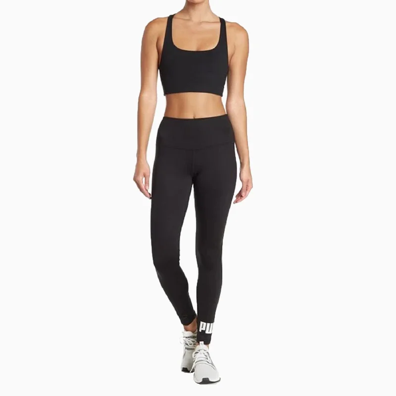 Women's Logo Wrapped High Waist Legging Trendy Activewear Leggings