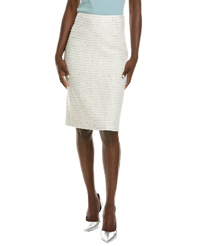 St. John Skirt linen skirt natural