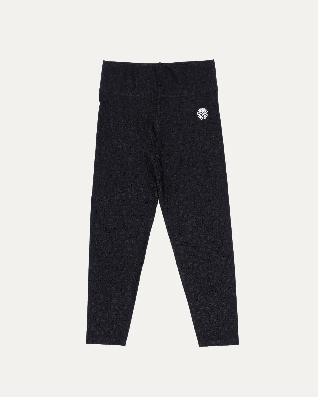 Monogram Leggings Stylish Stretch Print Leggings