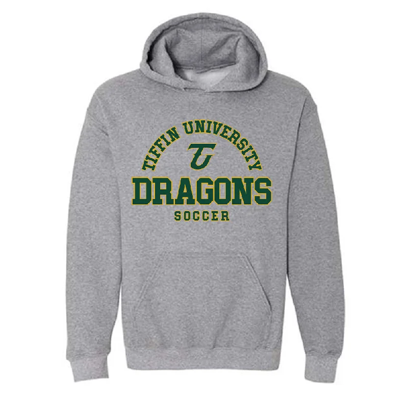 Tiffin - NCAA Women's Soccer : Aubree Lee - Classic Shersey Hooded Sweatshirt Hoodie with Button Classic Timeless Tiffin - NCAA Women's Soccer : Aubree Lee - Classic Shersey Hooded Sweatshirt Hoodie with Button Classic Timeless