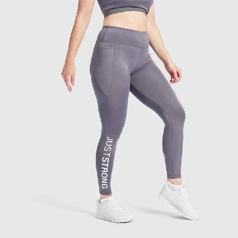 Grey Motion Leggings Comfortable Plus Size Leggings