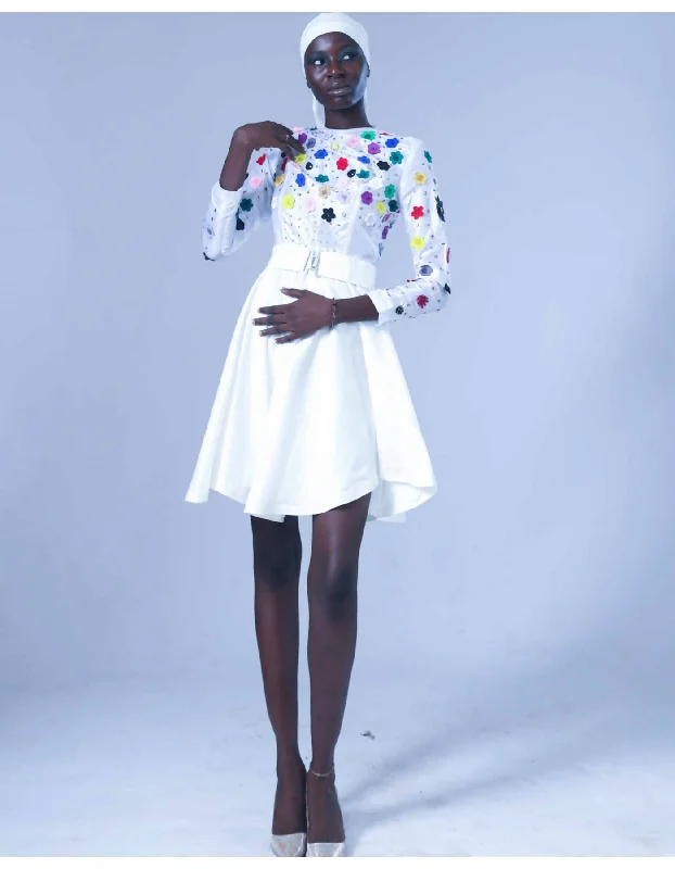 The Ighan Embellished Flora Dress Tunics Versatile all-occasion