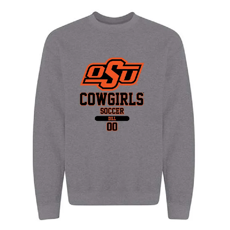 Oklahoma State - NCAA Women's Soccer : Caroline Dill - Classic Fashion Shersey Crewneck Sweatshirt Hoodie with V-Neck Classic Versatile Oklahoma State - NCAA Women's Soccer : Caroline Dill - Classic Fashion Shersey Crewneck Sweatshirt Hoodie with V-Neck Classic Versatile